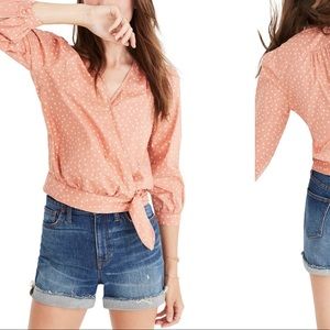 Madewell Star Wrap Top